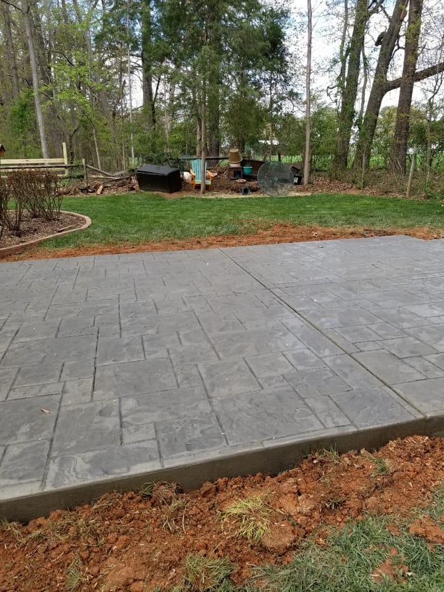 completed work for a recent customer
