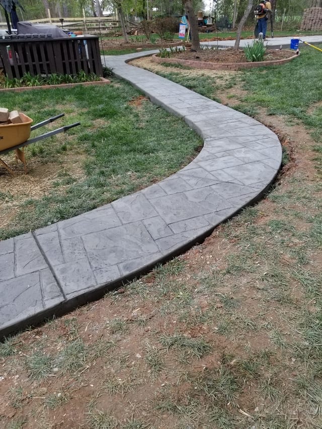 completed work for a recent customer